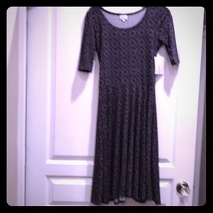LuLaRoe Nicole Dress.  Size Small. NWT. Purple.